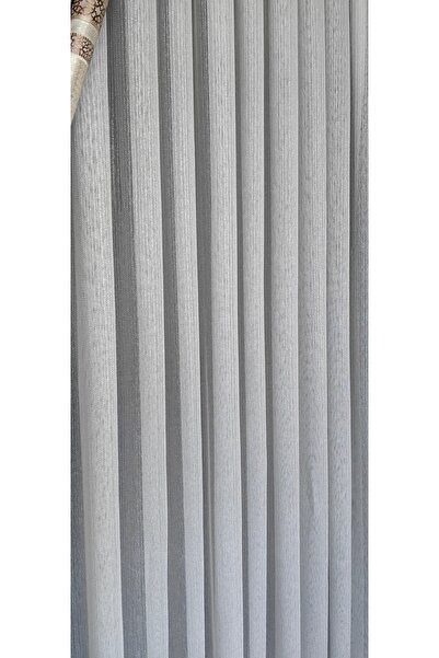 Yuka 1/3 Close Pleat Tulle Curtain - White Chain Vertical, Non-Wrinkle Ironing Skirt