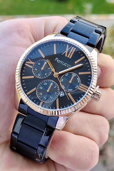 Ferrucci Steel Cord Men's Wristwatch