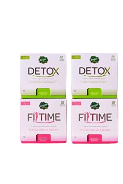 Doğal Adres Detox & Fittime Ikili Set 4 Kutu