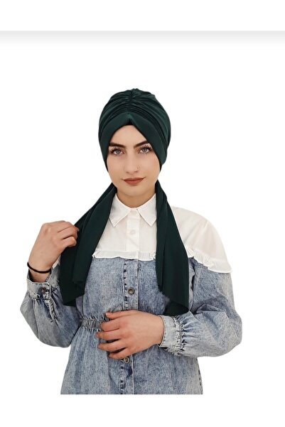 Ayselcehobi تصميم المرأة بونيه الزمرد