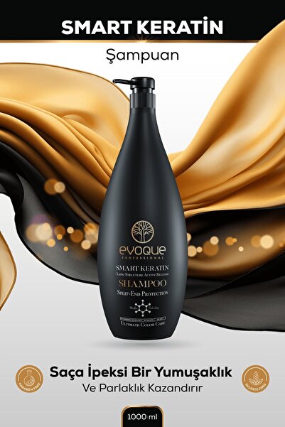 Evoque Smart Keratin Şampuan 1000 Ml