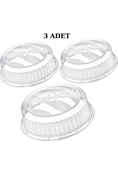 PONÇİK BEBEK 26 Cm. Micro Wave Cover - 3 Pcs Microwave Cover