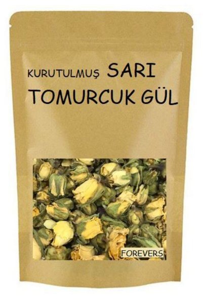 forevers Kurutulmuş Tomurcuk Sarı Gül 305 Gram