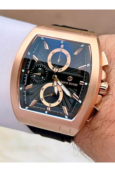 DAVID GUNER MEN'S WRIST WATCH