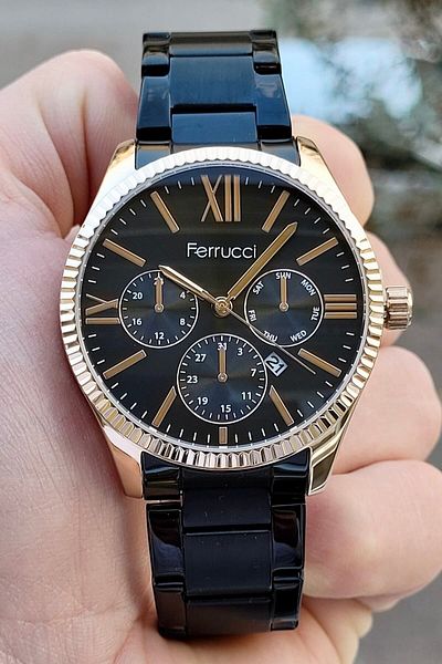Ferrucci Steel Cord Men's Wristwatch