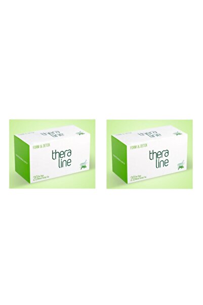 Theraline Form & Detox Karışık Tıbbi Bitki Çayı 20'li X 2 Paket