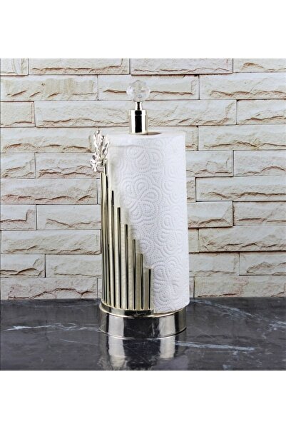 moda atölyesi Suport pentru șervețele Suport pentru prosoape de hârtie Suport pentru prosoape în rolă Culoare argintie