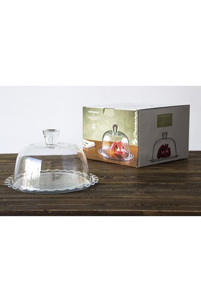 Paşabahçe Pasabahce 96874 Petıte Patisserie Cake Jar Cake Storage Container Fma99946