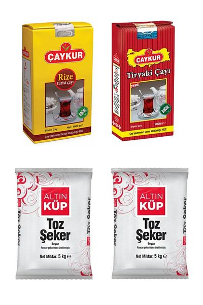 Çaykur Drill+Caykur Turist 1000 Gr+ Gold Powder  10 kg