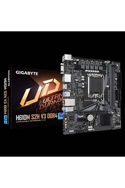 Gigabyte Gigabyte H610M S2H V3 - Ddr4 3200Mhz M.2 HDMI 1700P Motherboard
