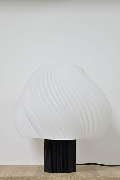 Deep Teknoloji Creamaura Modern Black Lampshade