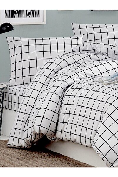 CARWEN TEKSTİL Set cearșafuri elastice din țesătură de bumbac Ranforce 120x200 Dimensiune intermediară