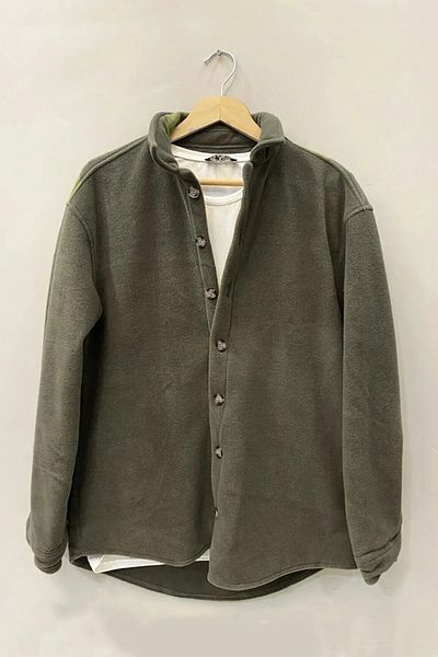 pepule Πολύχρωμο Oversize Fleece πουκάμισο