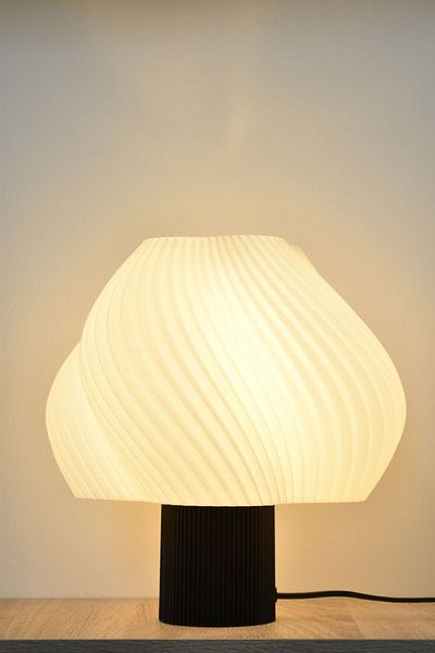 Deep Teknoloji Creamaura Modern Black Lampshade