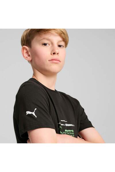 Puma Kids Mercedes-Amg Petronas F1 ®   Logo Youth T-Shirt