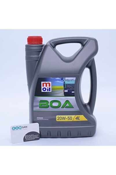 Moil M Oil Boa 20w/50 4 Lt (ÜT:30/6/22)