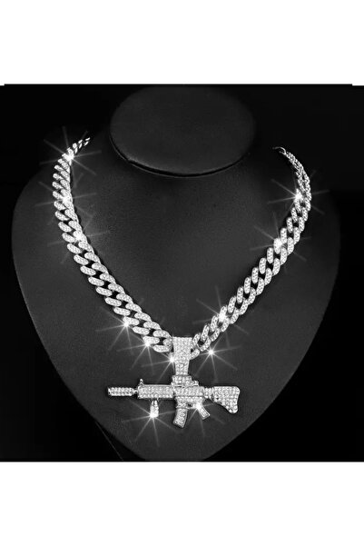 La Saade الهيب هوب بندقية تشيكوسلوفاكيا الكوبية سلسلة للجنسين قلادة