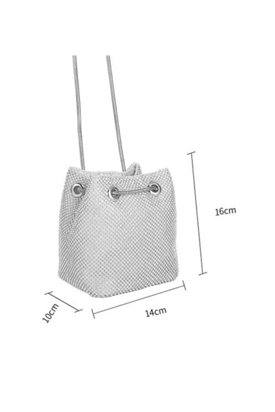 VS ACCESSORY Kristal Taşlı Trend Omuz Çanta