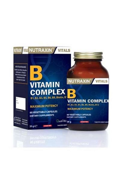 Nutraxin Vitamin B Complex 60 Cup