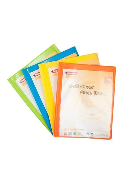 Bigpoint ملف عرض ناعم من سلسلة Orange Lolly مكون من 40 قطعة - مزود بجيوب