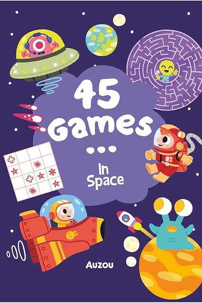 Auzou Books 45 لعبة... في الفضاء
