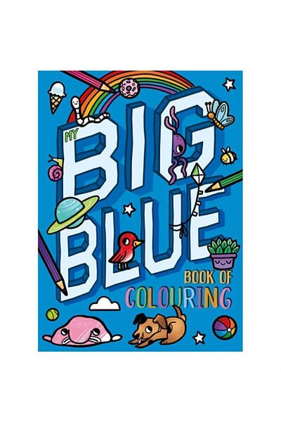 autumn publishing My Big Blue Book Of Coloring