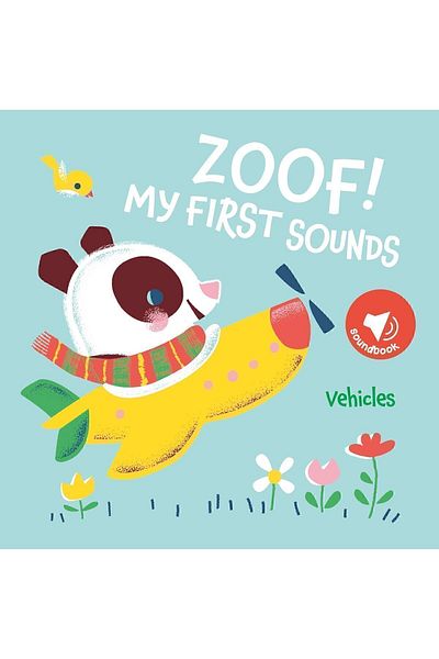 Yoyo Books الأصوات الأولى: حديقة الحيوان F! المركبات (كتاب صوتي) 10 صفحات كتب يويو