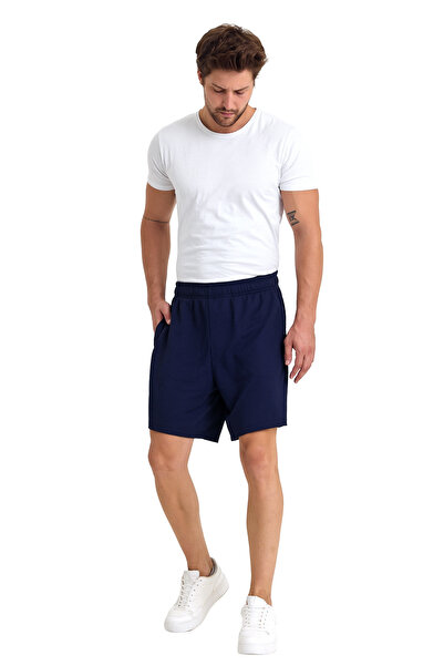 Adams Сині шорти Confort Fit Waffle для чоловіків