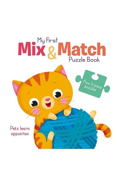 Yoyo Books أول لعبة ألغاز للحيوانات الأليفة من مجموعة Mix & Match