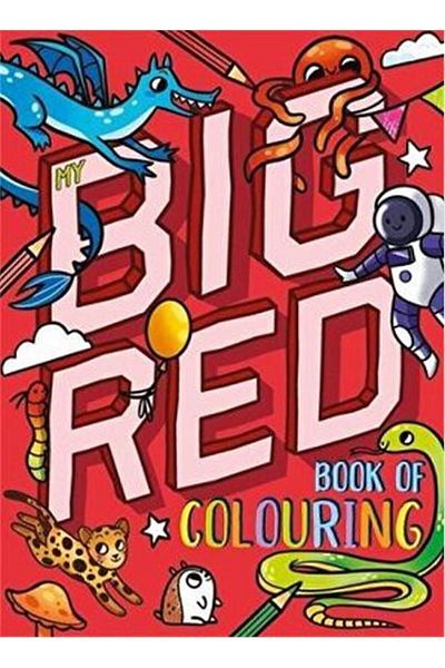 autumn publishing My Big Red Book Of Colouring