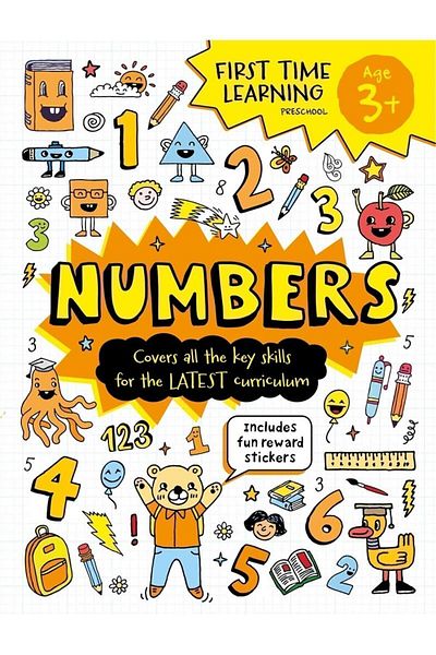 autumn publishing First Time Learning: Numbers (3+) Collective
