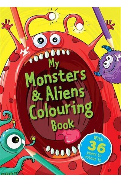 autumn publishing My Monsters & Aliens Coloring Book