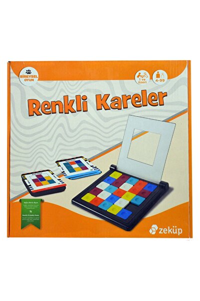 ZEKÜP لعبة ذكاء فردية ذات مربعات ملونة من Zeküp