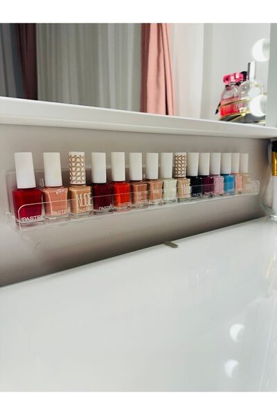 Genel Markalar 42 Cm Oje Rafı (yanları Kapalı )