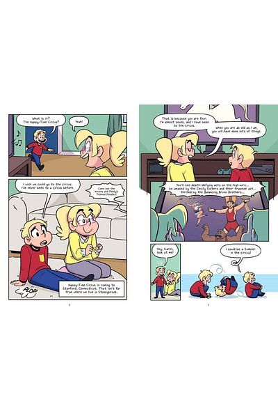 Scholastic Karen's Birthday # 6 - Babysitters Little Sisters Graphic Novel