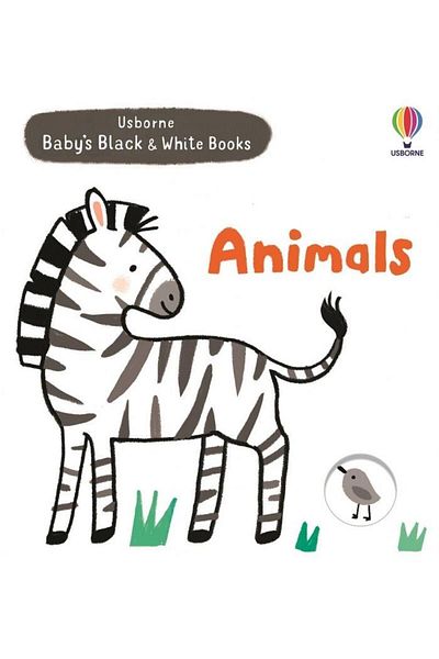Usborne Baby's Black and White Books: Animals / Mary Cartwright / Usborne /9781474998376