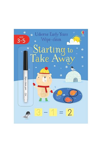 Usborne Early Years Wipe-Clean Starting to Take Away