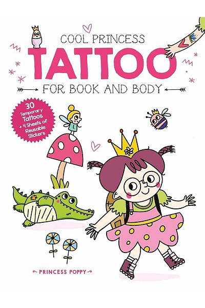 Yoyo Books Little Princess Tatuage Book: Poppy / Yoyo Books / 9789464546620