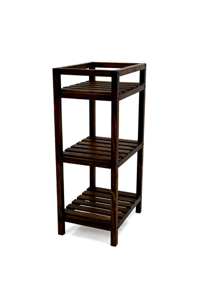 Simple Living Ahşap Ayaklı Banyo Rafı