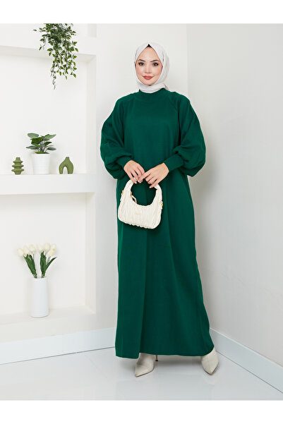 Kirazgym Γυναικείο φόρεμα πλεκτό με μπαλόνι