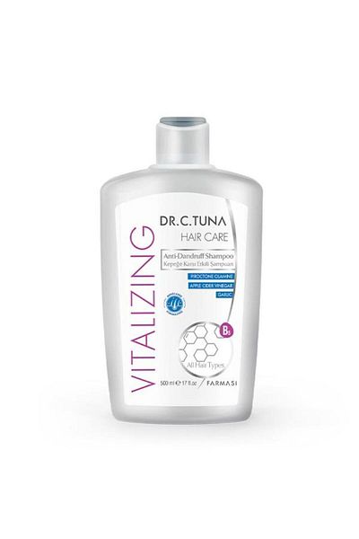 Farmasi Dr.c.tuna 500 ml Vitalizing Garlic Shampoo Effective Against Dandruff