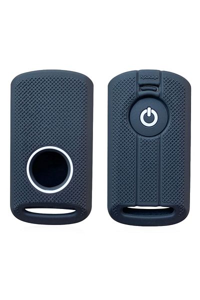 emii auto spare parts Yamaha 2021-24 Model Key Case Black/White - Xmax 250 400 Tech Max 250 400 Nmax E Non-Fits