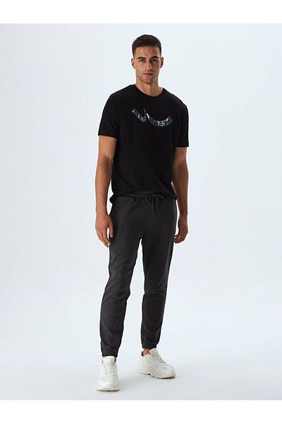 Ltb Απλό Jogger Anthracite Φούτερ