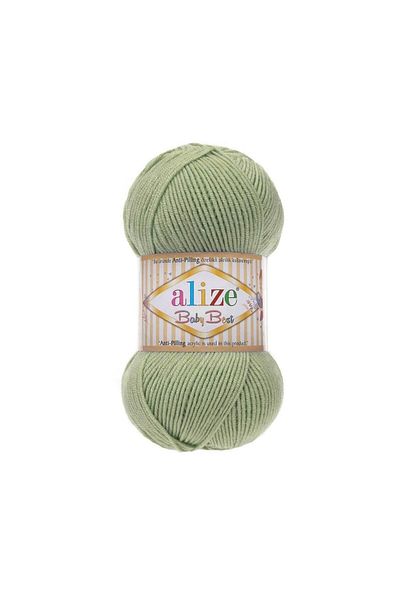 Alize 5 τεμάχια Baby Best 138 Ελιές 10% Μπαμπού - 90% Ακρυλικό (Ακρυλικό κατά του πυλώματος) / 100 Gr - 240 M