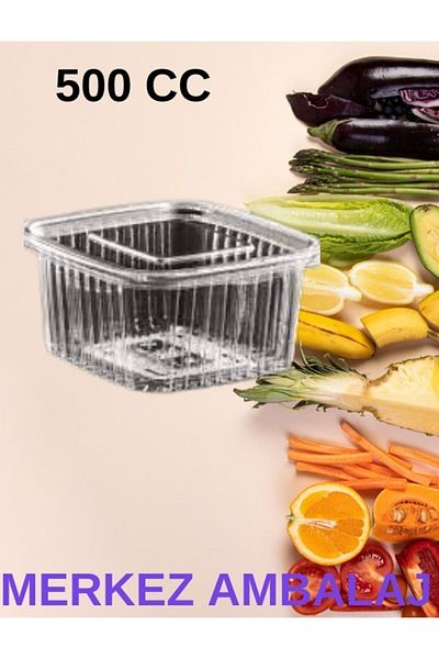 Miopack Plastic Disposable Leak Proof Plastic Container 25 Pieces