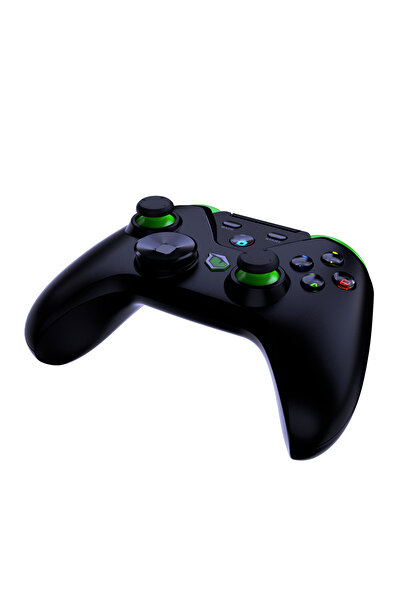 Genel Markalar Clutch Titreşim Geri Bildirimli Çift Mod Kablosuz (BLUETOOTH VE 2.4 GHZ) Gamepad - Siyah - KNA-19