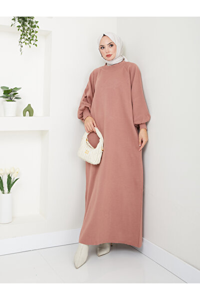 Kirazgym Γυναικείο φόρεμα πλεκτό με μπαλόνι