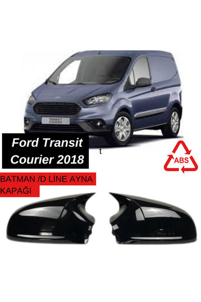 Monlion MONLİON FORD TRANSİT COURİER 2018 Uyumlu Yarasa Ayna Kapağı