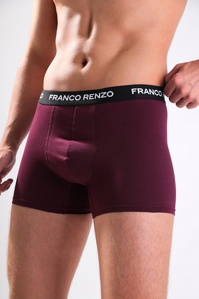 FRANCO RENZO Ανδρικό μπόξερ 3 τεμαχίων Luxury Box Boxer από βαμβάκι και Lycra