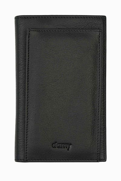 DAMY Men's and Women's Note Holder Leather Card Holder - 709